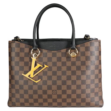 louis vuitton black tote bag price|louis vuitton black checkered bag.